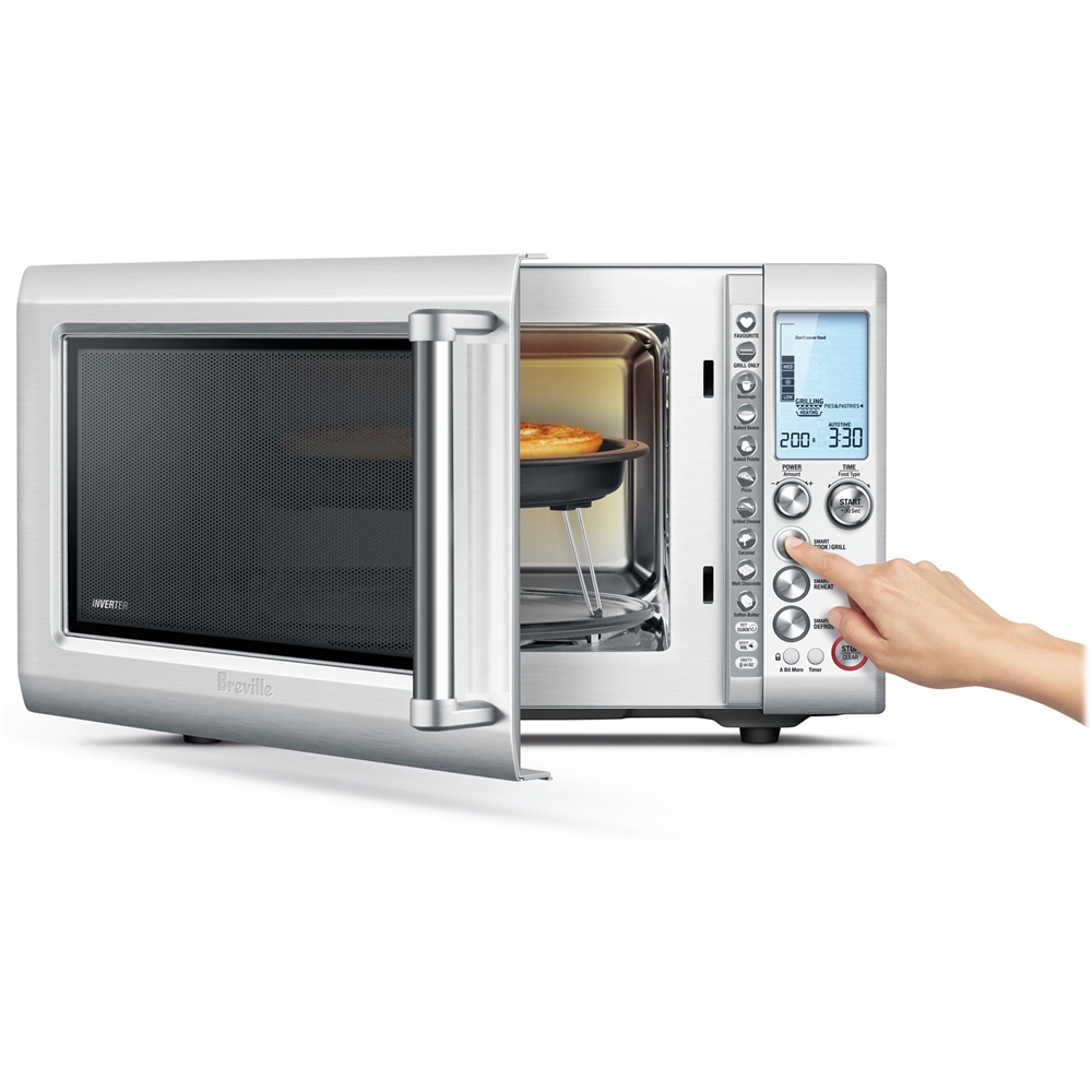 Breville 0.9 Cu. Ft. Compact Microwave Stainless steel BMO700BSS - Best Buy