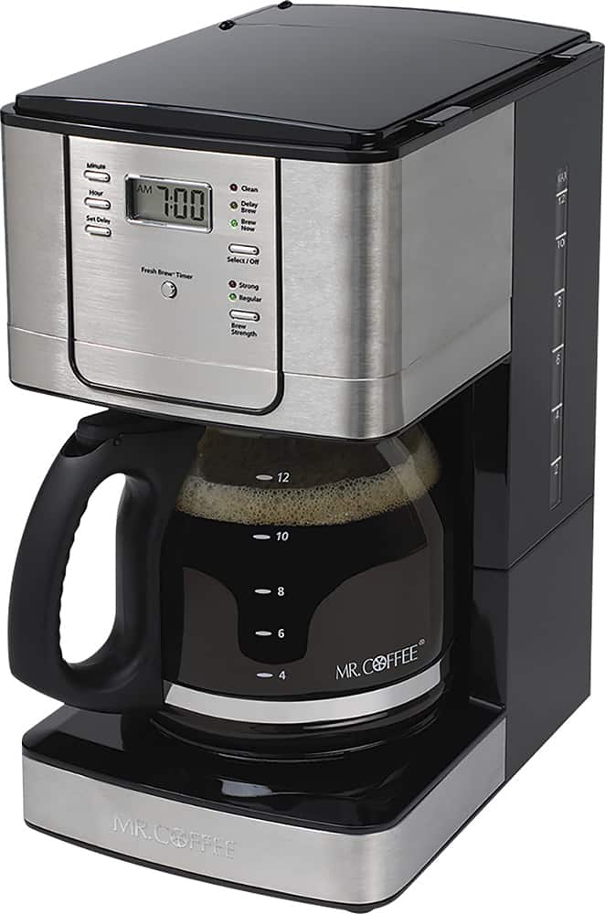 Best Buy: Mr. Coffee Coffee Maker Black, Stainless Steel JWX31