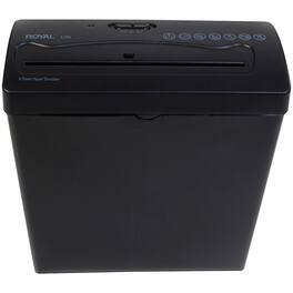 Royal - 6-Sheet Crosscut Shredder - Black