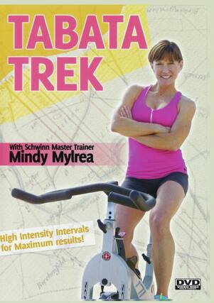 Front. Mindy Mylrea: Tabata Trek - DVD.