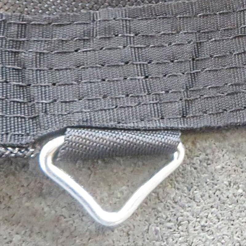 Alt View 8. Soozier - Trampoline Replacement Mat, Fits 14' Trampoline with 80 V Hooks and 5.5" Springs, Trampoline Mat with 8 Rows - Black.