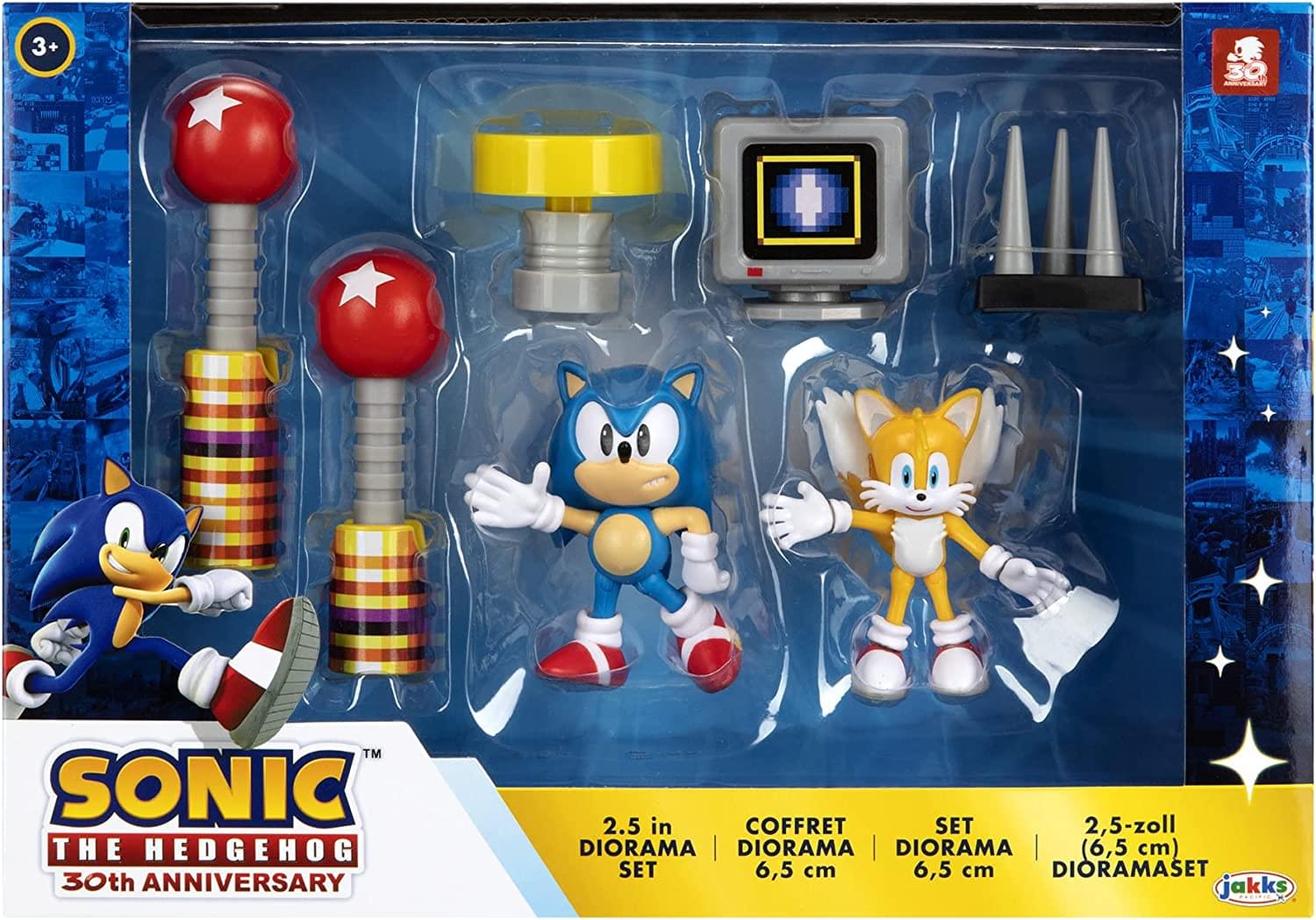 3+  
SONIC THE HEDGEHOG  
30th ANNIVERSARY  

2.5 in DIORAMA SET  
COFFRET DIORAMA 6,5 cm  
SET DIORAMA 6,5 cm  
2,5-zoll DIORAMASET (6,5 cm)  

jakkspop