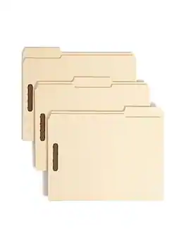 Smead - 100% Recycled Classification Folders, Reinforced 1/3-Cut Tab, Letter Size, 50/Box - Manila