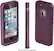 Alt View 14. LifeProof - FrēProtective Case for Apple iPhone 5, 5s and SE - Purple/Crushed Purple.