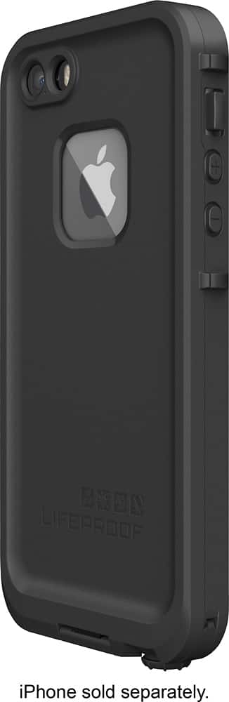 frē protective case for apple iphone 5, 5s and se - black frē protective case for apple iphone 5, 5s and se - black