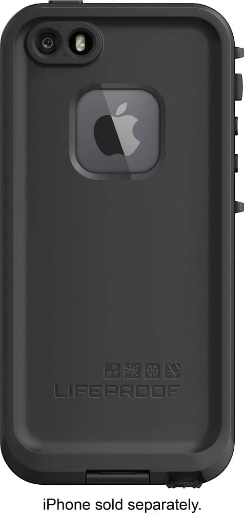 frē protective case for apple iphone 5, 5s and se - black frē protective case for apple iphone 5, 5s and se - black