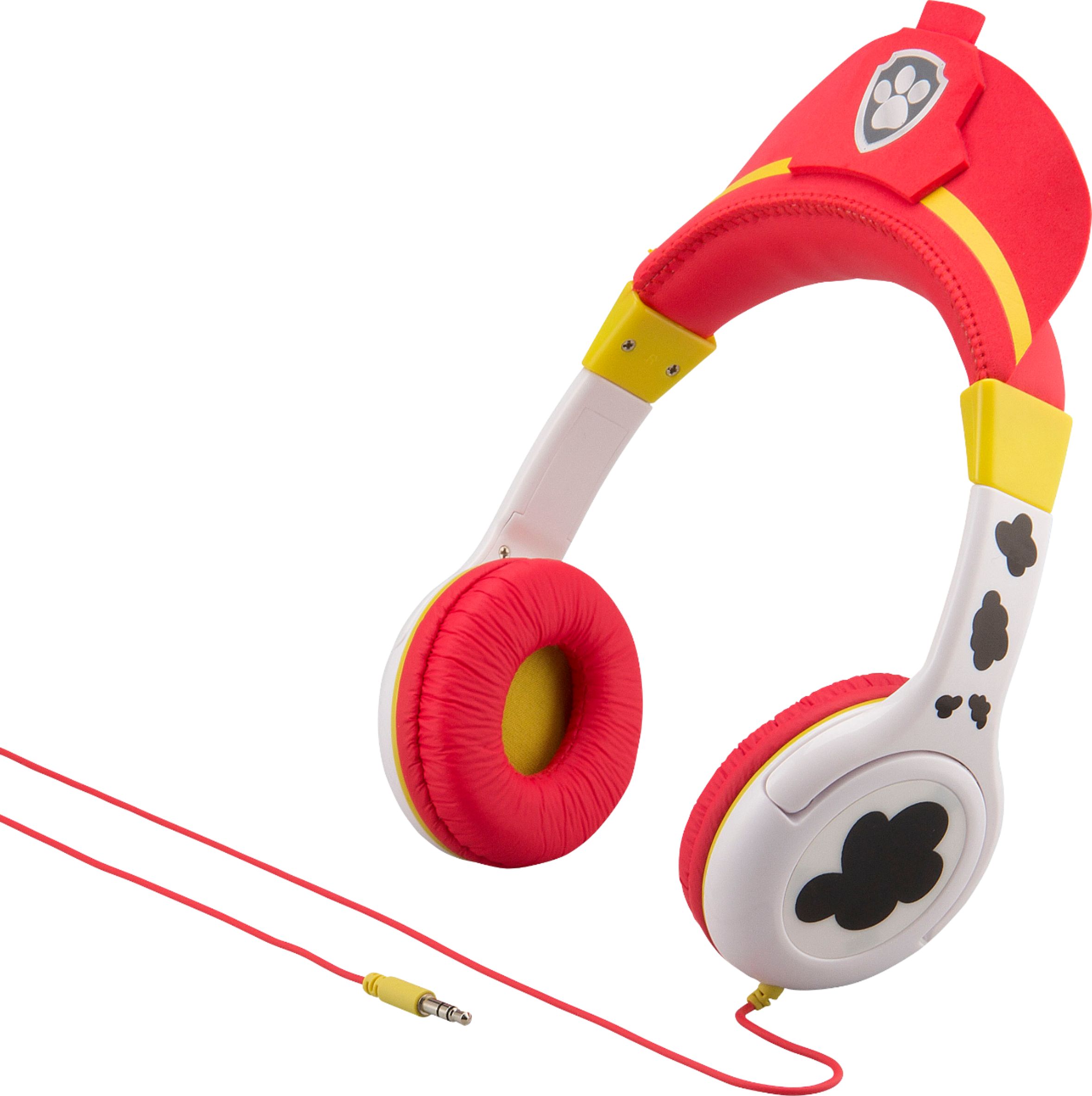Angle View: PAW Patrol Marshall Children's Over-Ear Headphones, Multi-color, PW-140MA.EXv7