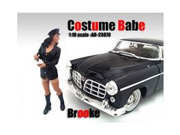 Costume Babe Brooke Figure For 1:18 Scale Models by American Diorama - Multi