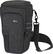 Front Standard. Lowepro - Bundle Toploader Pro 75 AW Digital SLR Camera Holster Bag/Case (Black) - Black.