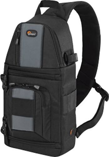 Front Standard. Lowepro - Bundle Slingshot 102 AW Digital SLR Camera Backpack Case (Black) - Black.
