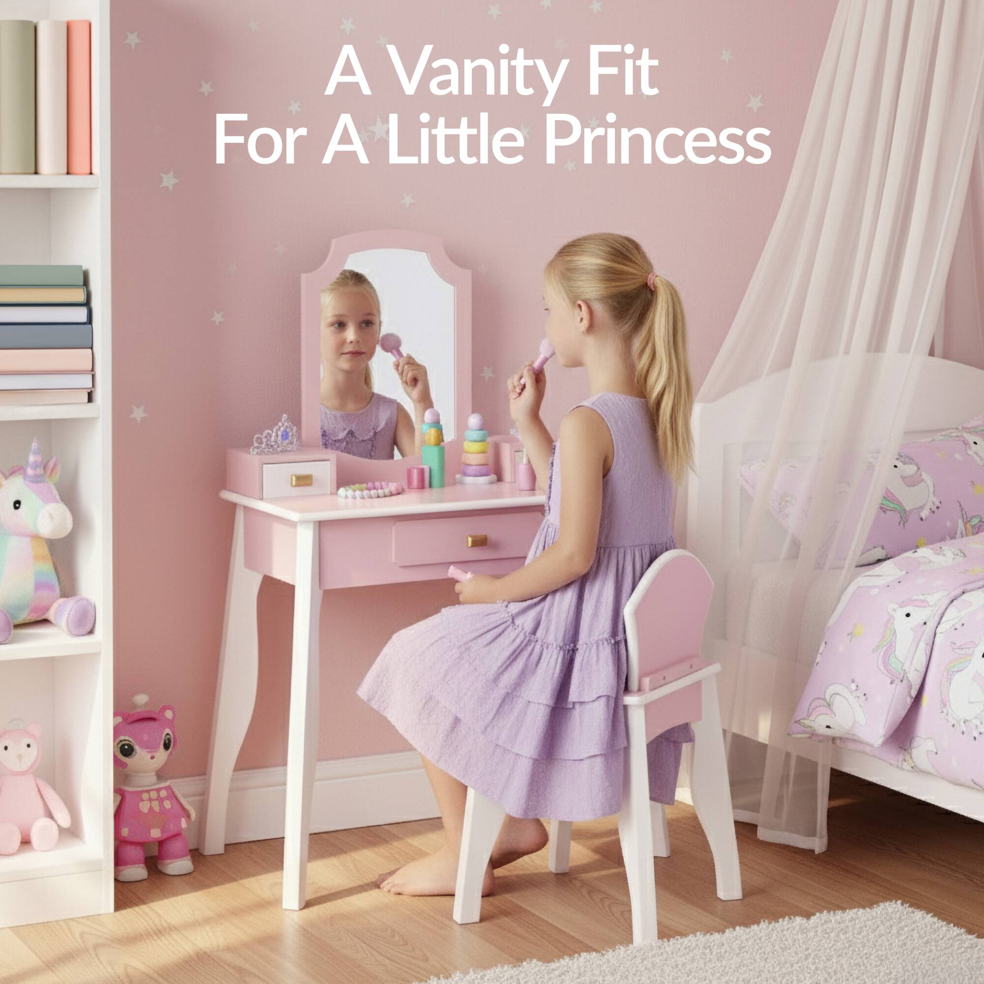 A Vanity Fit For A Little Princess