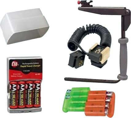 Best Buy: Canon Bundle Omega Satter Flash Frame FF-100 FlashFlip Camera ...