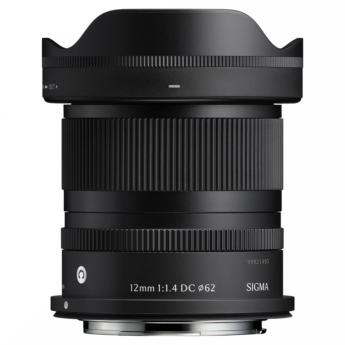 Sigma 12mm F1.4 DC Contemporary Lens (Canon RF) Black 416972-SIGMA