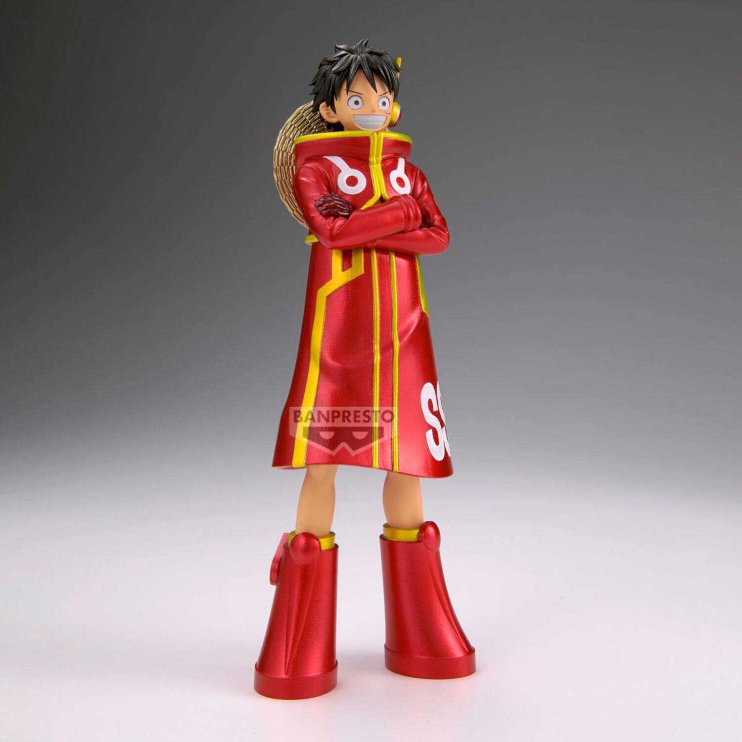 Alt View 2. PopMarket - Banpresto - One Piece - DXF: The Grandline Series - Monkey D. Luffy Statue   - COLLECTIBLES - Multicolor.