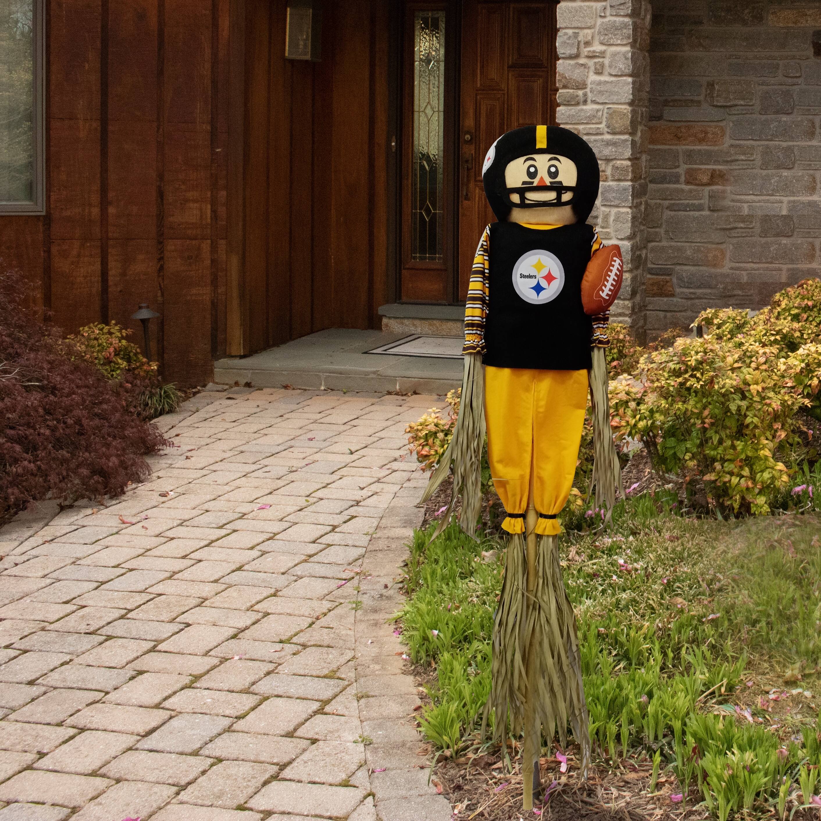 Alt View 2. Sporticulture - Pittsburgh Steelers Team Scarecrow - Multicolor.