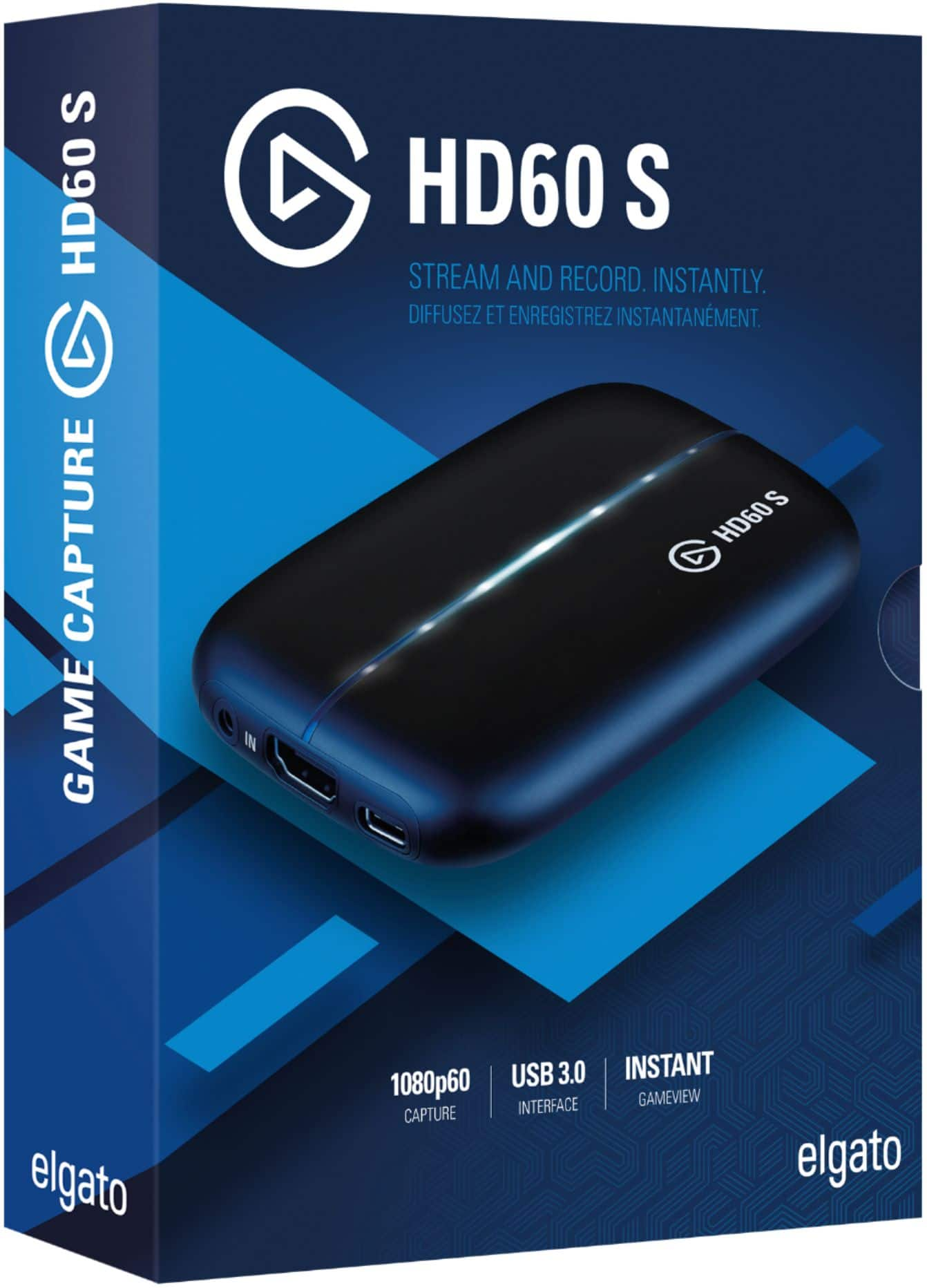 Best Buy: Elgato Game Capture HD60 S Black 1GC109901004