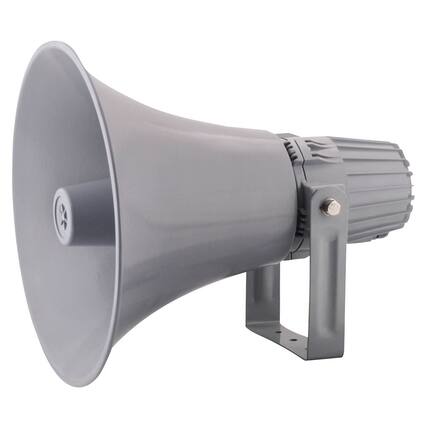 Front. PYLE - Pyle Indoor Outdoor PA Horn Speaker-12.7 Inch 60 - None.