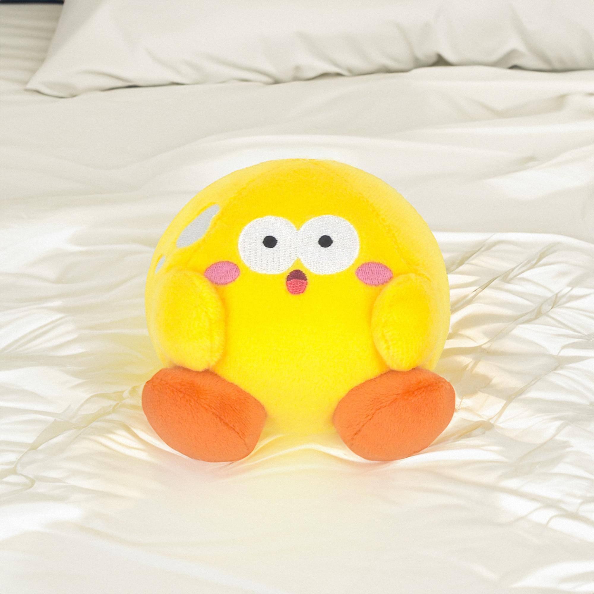 Alt View 4. Little Buddy - Kirby Keeby 4 Inch Collector Plush - Yellow.