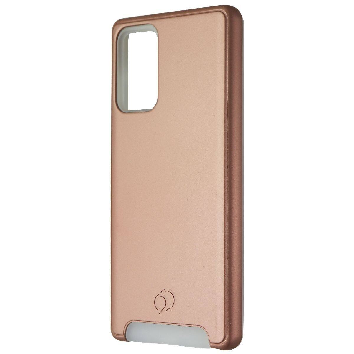 Front. Nimbus9 - Nimbus9 Cirrus 2 Series Case for Samsung Galaxy Note20 (5G) - Rose Gold - Gold.
