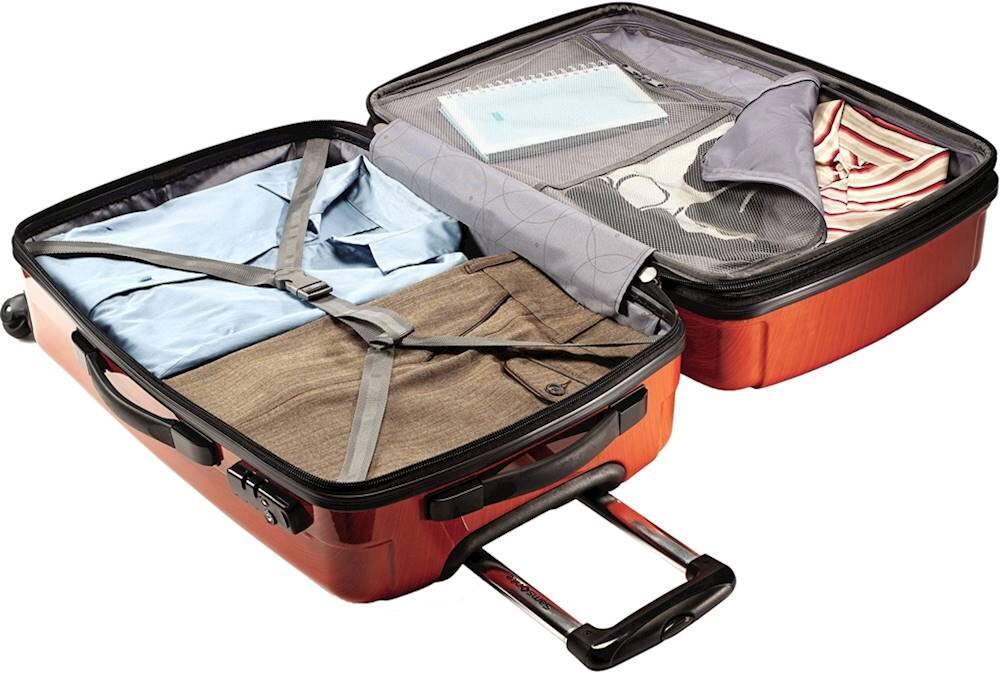 Angle View: Samsonite - Winfield 2 24" Spinner - Orange