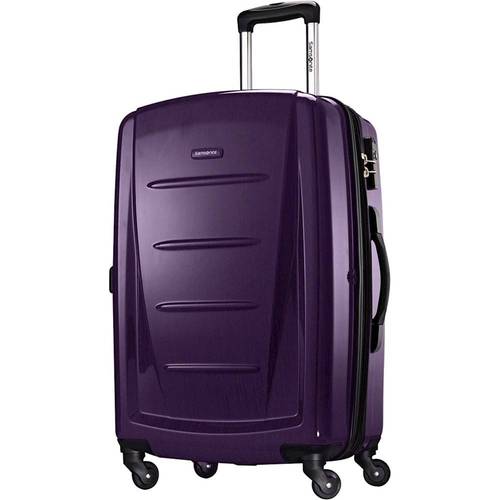 Samsonite - Winfield 2 28 Expandable Spinner Suitcase - Purple was $199.99 now $117.99 (41.0% off)