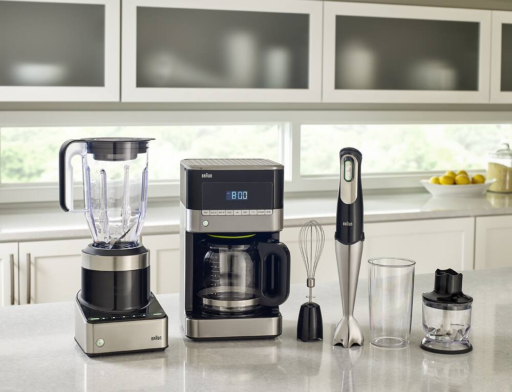 Alt View 19. Braun - BrewSense 12-Cup Coffee Maker - Black/stainless steel.