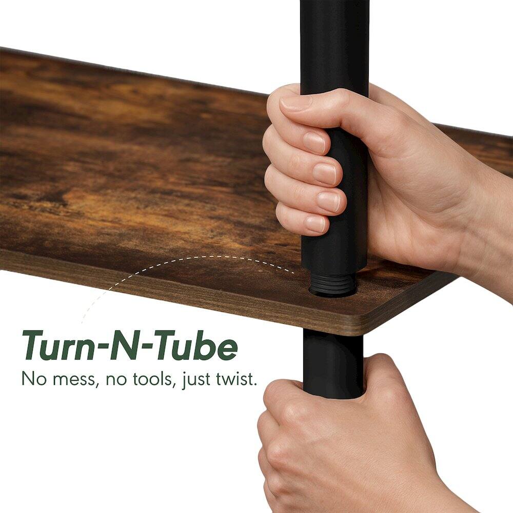 Turn-N-Tube  
No mess, no tools, just twist.
