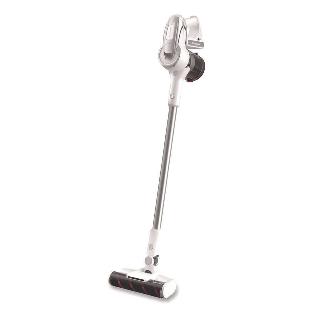 Front. Honeywell - Honeywell HVC10AMEWT01US Aeromax Elite VC10 8.7 in. Cleaning Path Cordless Vacuum - White - White.