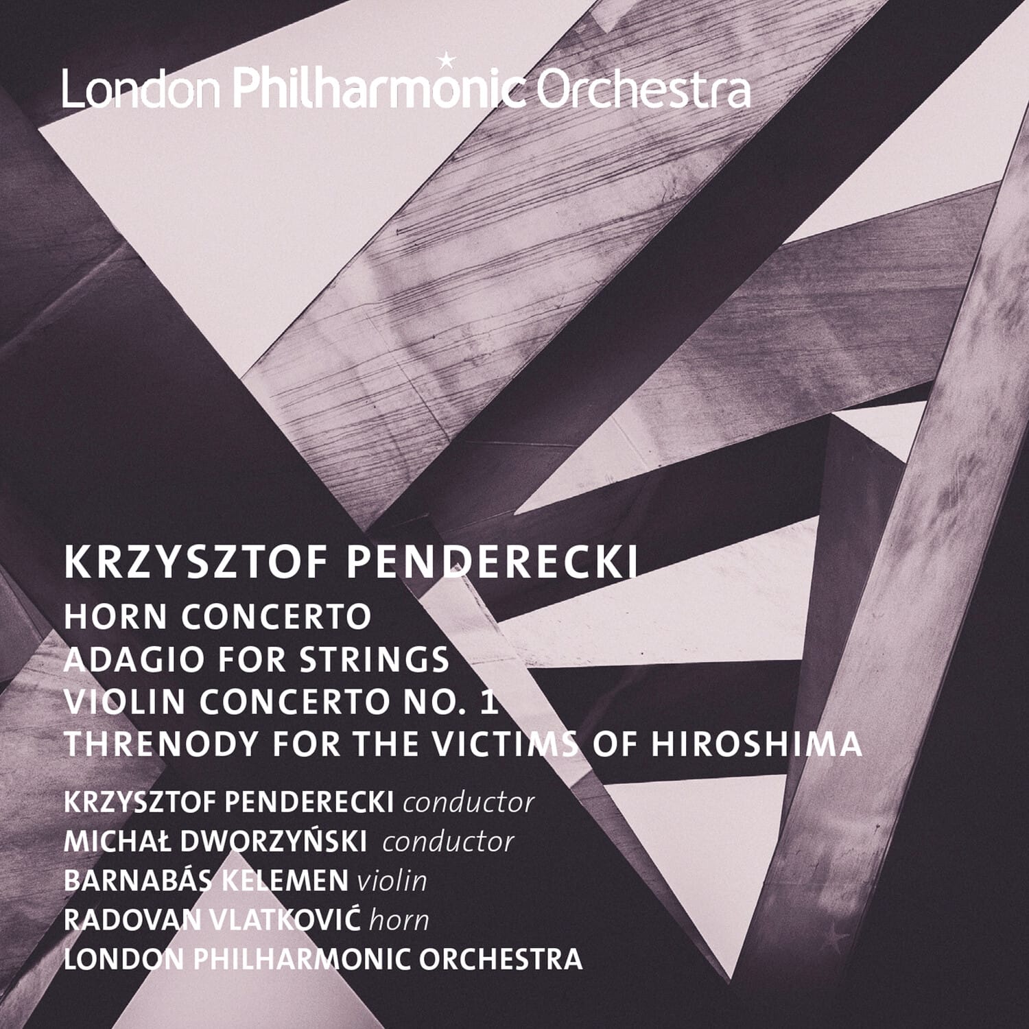 London Philharmonic Orchestra / Penderecki - Penderecki: Horn Concerto Violin Concerto No.1   - COMPACT DISCS [CD] price history on PriceWatchPro