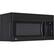 Left. LG - 1.7 Cu. Ft. Over-the-Range Microwave - Smooth black.
