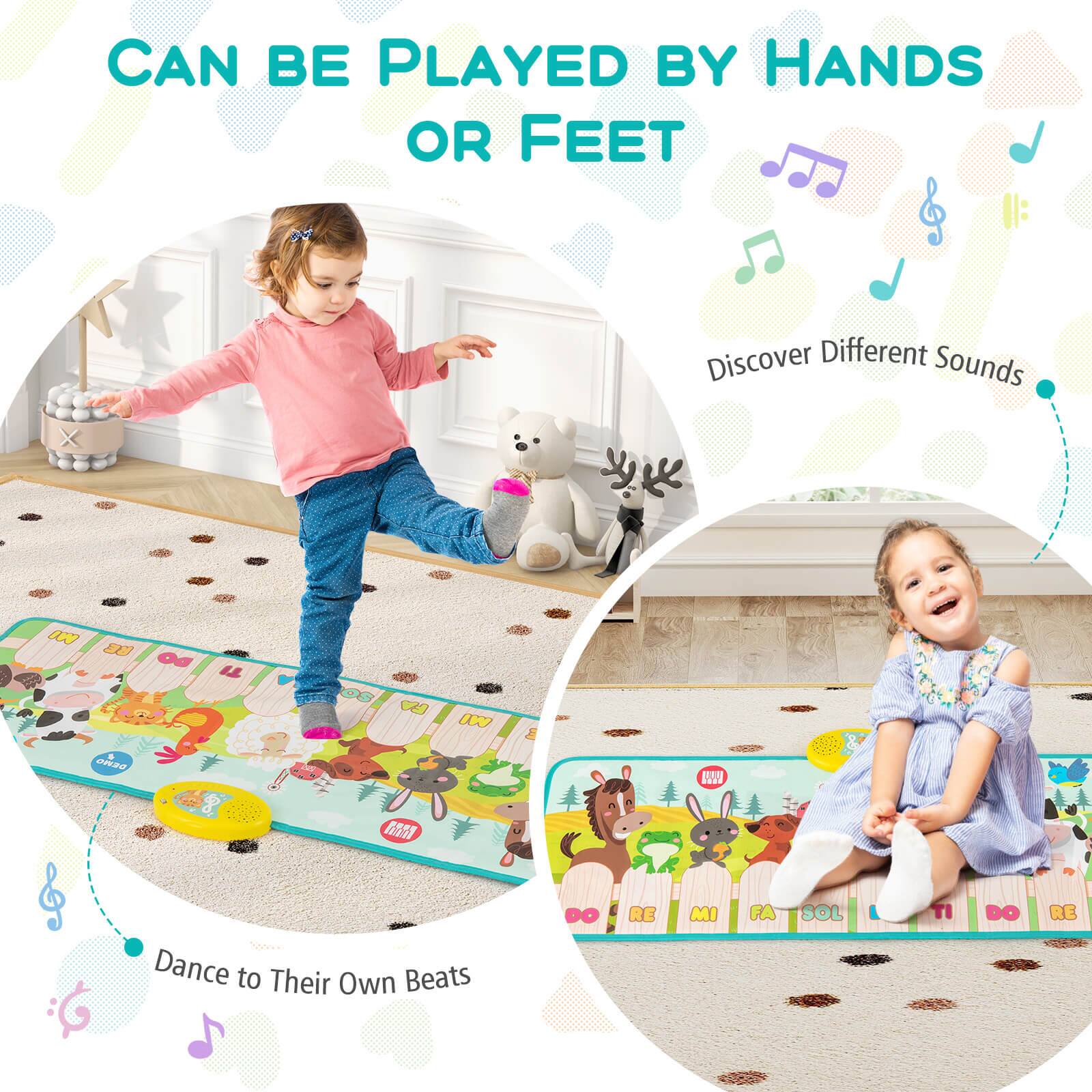 CAN BE PLAYED BY HANDS OR FEET

Discover Different Sounds

Dance to Their Own Beats

DO RE MI FA SOL TI DO RE