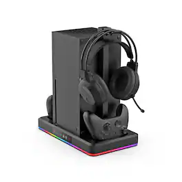 Dobe - Multifunctional Cooling Charging Stand (TYX-3615) Compatible For Xbox Series X / Xbox Series S - Black