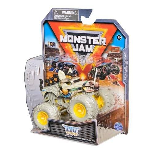 WARNING: CHOKING HAZARD - Small parts. Not for children under 3 years.  
MONSTER JAM  
40 SERIES TEMPEST VBA  
SARS EOLLE  
ESCALA 1:3