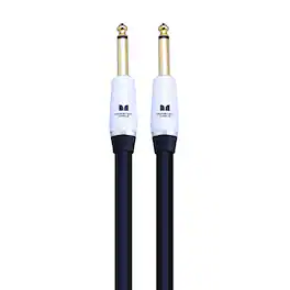 Monster - Prolink Studio Pro 2000 Speaker Cable: Straight to Straight, 12 ft, Straight 1/4 Plugs - Black