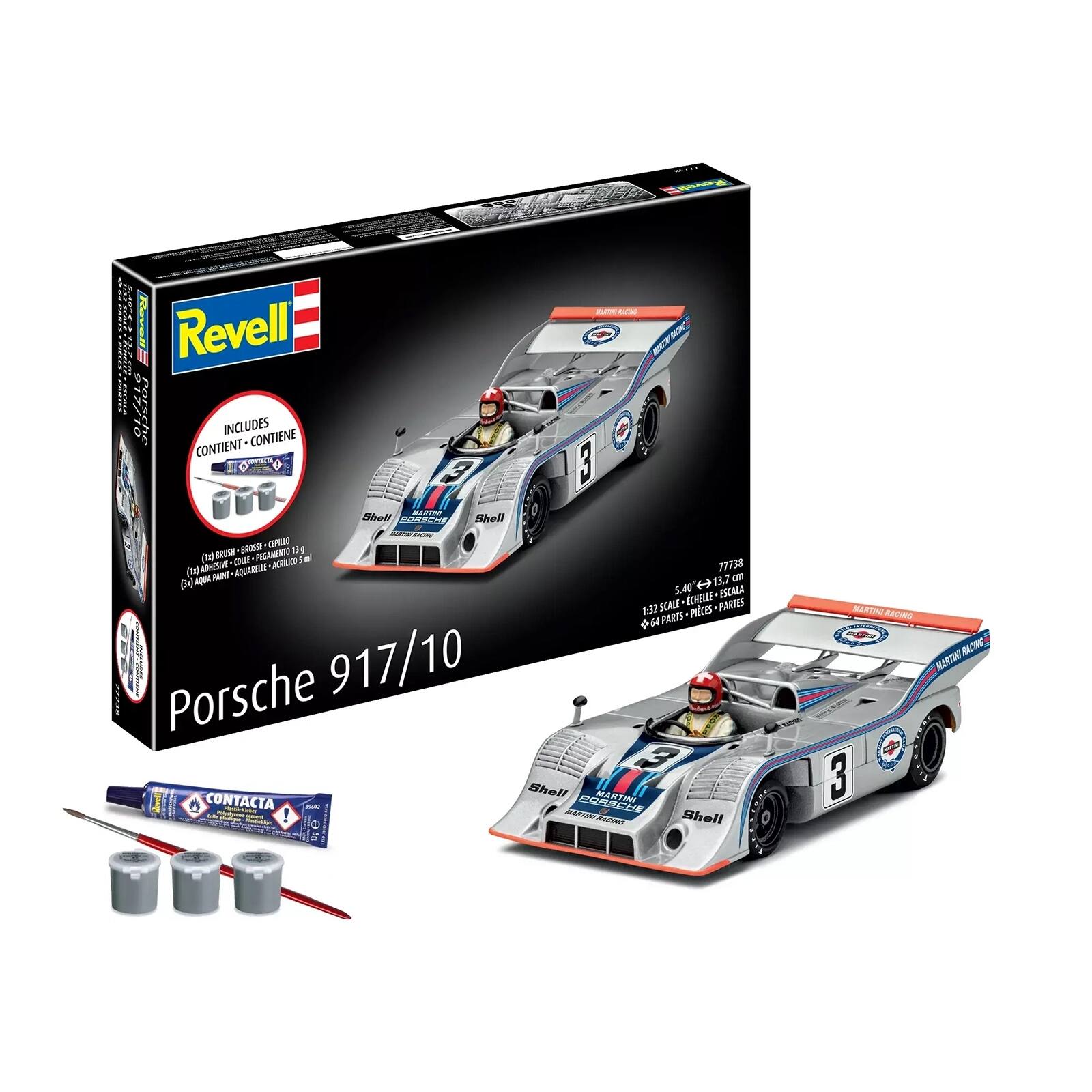 adidas GACAC ...... Revell2 Revell! aux INCLUDES CONTIENT CONTIENE 3 3 MARTING Shell PORSCHE Shell - NOND BROSSE SEPULLO 13g (4/ BRUSK COLLE PEGAMENTO ml (x) ADHESIVE AQUARELLE ACRLICO 77738 AUDA PAINT 13,7 cm (3g) 5.40 ESCALA SCALE CHELLE PARSES 1:32 PIECES PARIS Porsche 917/10 3 CONTACTA Shell MARTINI Yalo-Crier - makerner PORSCHE Shell RACING COMMER

MARTINI RACING MARTINI RACING 3