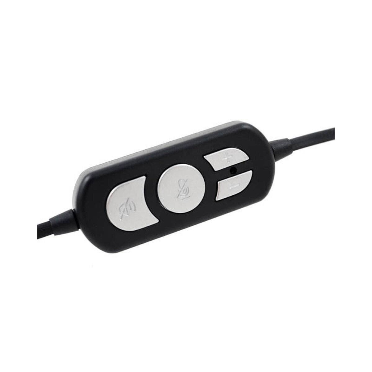 Alt View 4. iMicro - IM320 USB Wired Headset - Black.