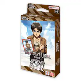 Bandai - Union Arena Card Game: Attack on Titan Starter Deck - 50 Cards