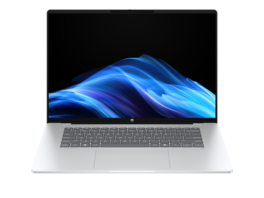 HP - OmniBook 5 Laptop Computer 16" 2K Snapdragon X 16 GB memory;256 GB SSD - Glacier silver aluminum