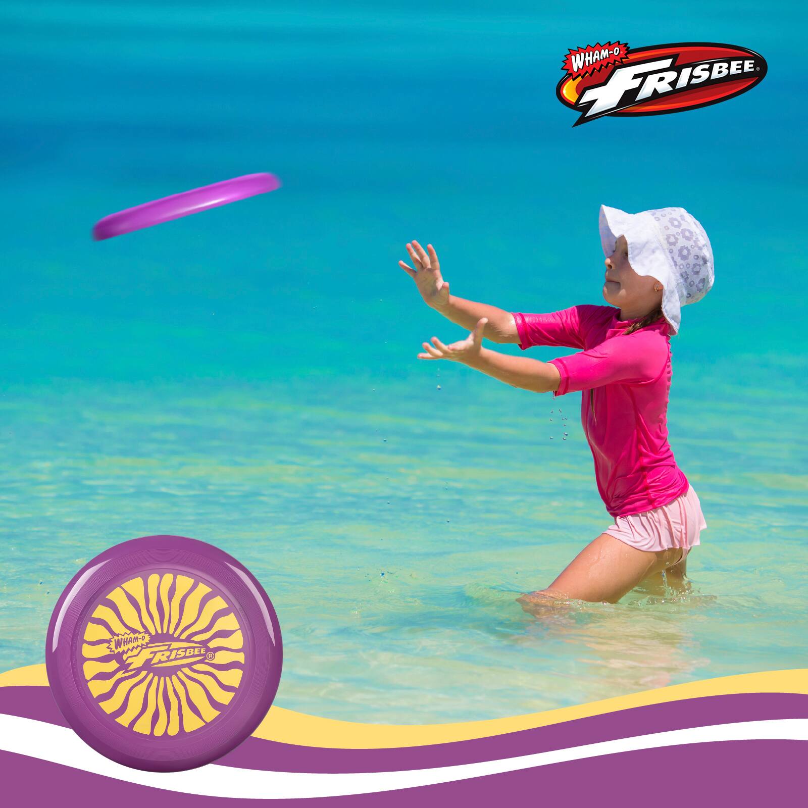 Wham O Frisbee Cool Flyer Flying Disc, 9.95 Inch for Kids 5+ 130g ...
