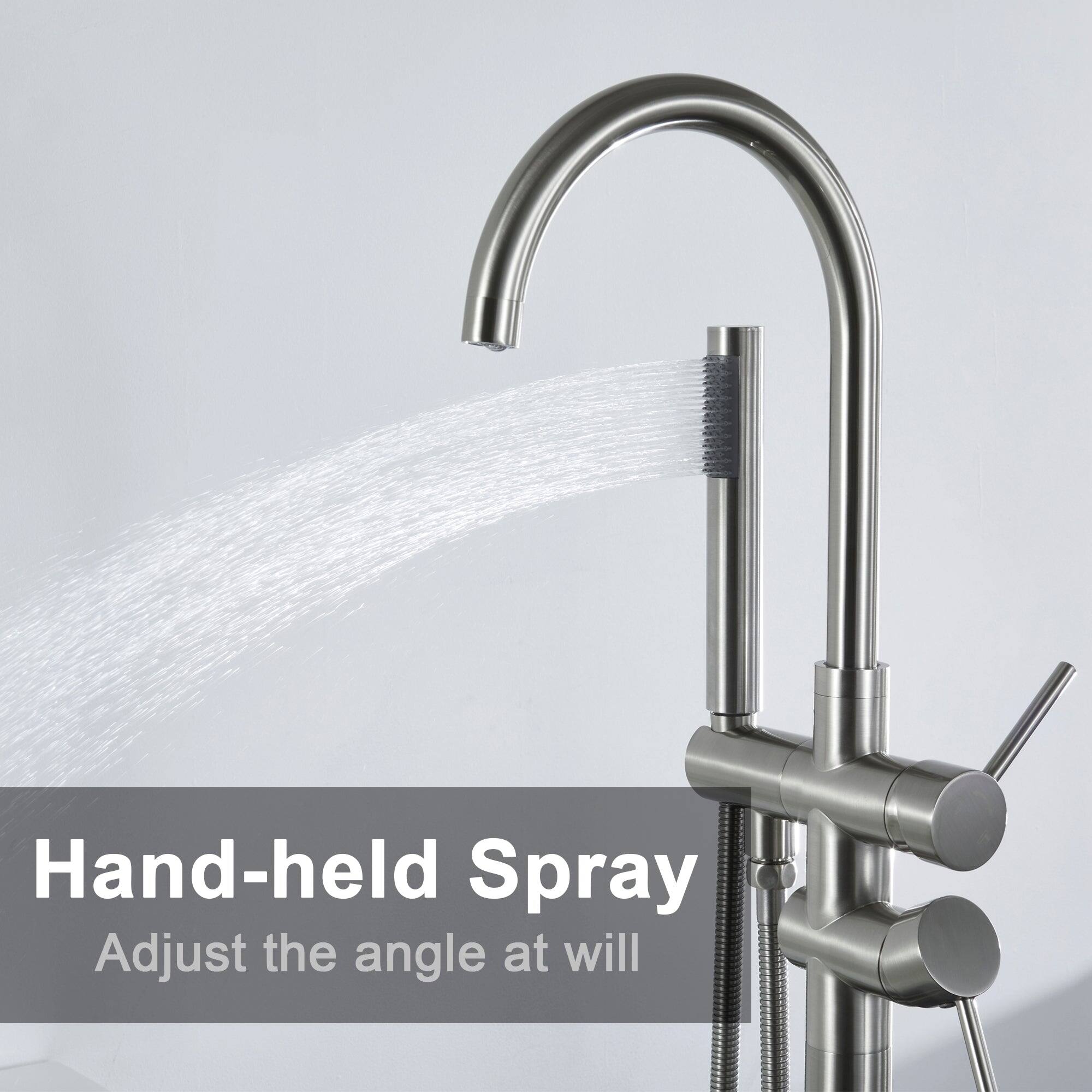 Hand-held Spray
Adjust the angle at will