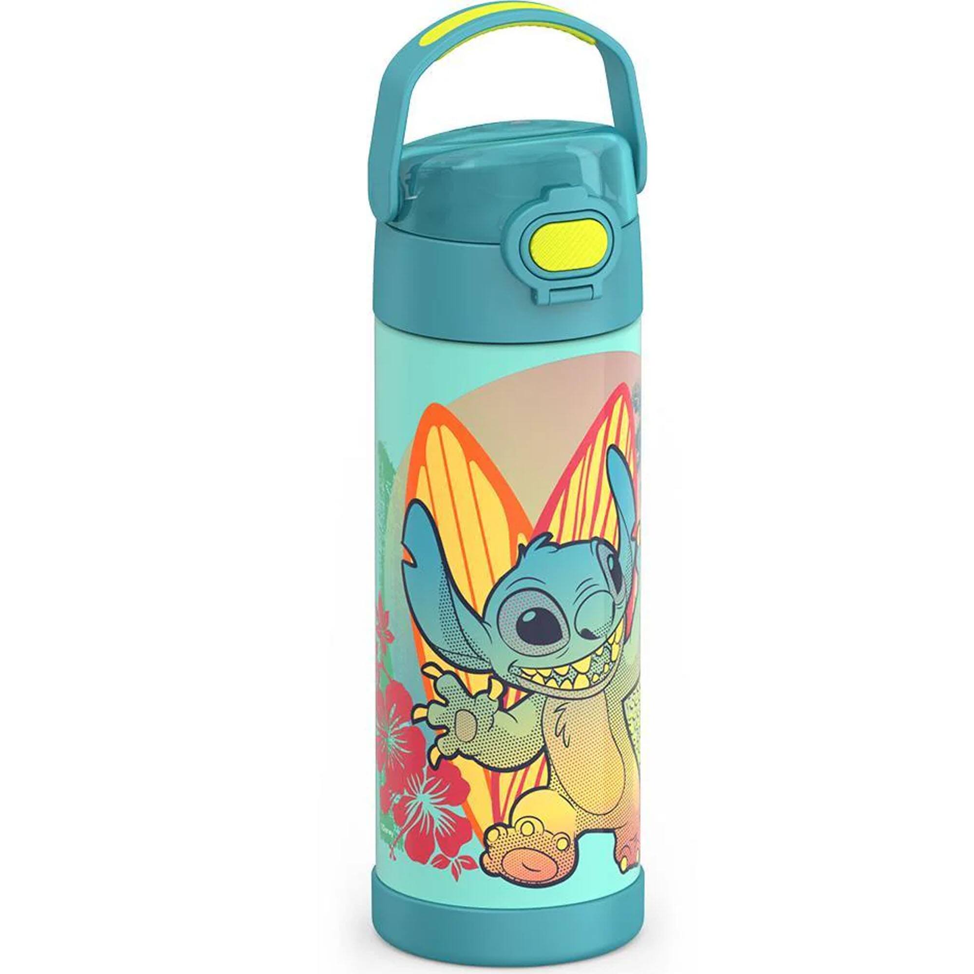 Alt View 1. Thermos - Thermos 16 oz. Kid's Funtainer Stainless Steel Water Bottle - Stitch - Stitch.
