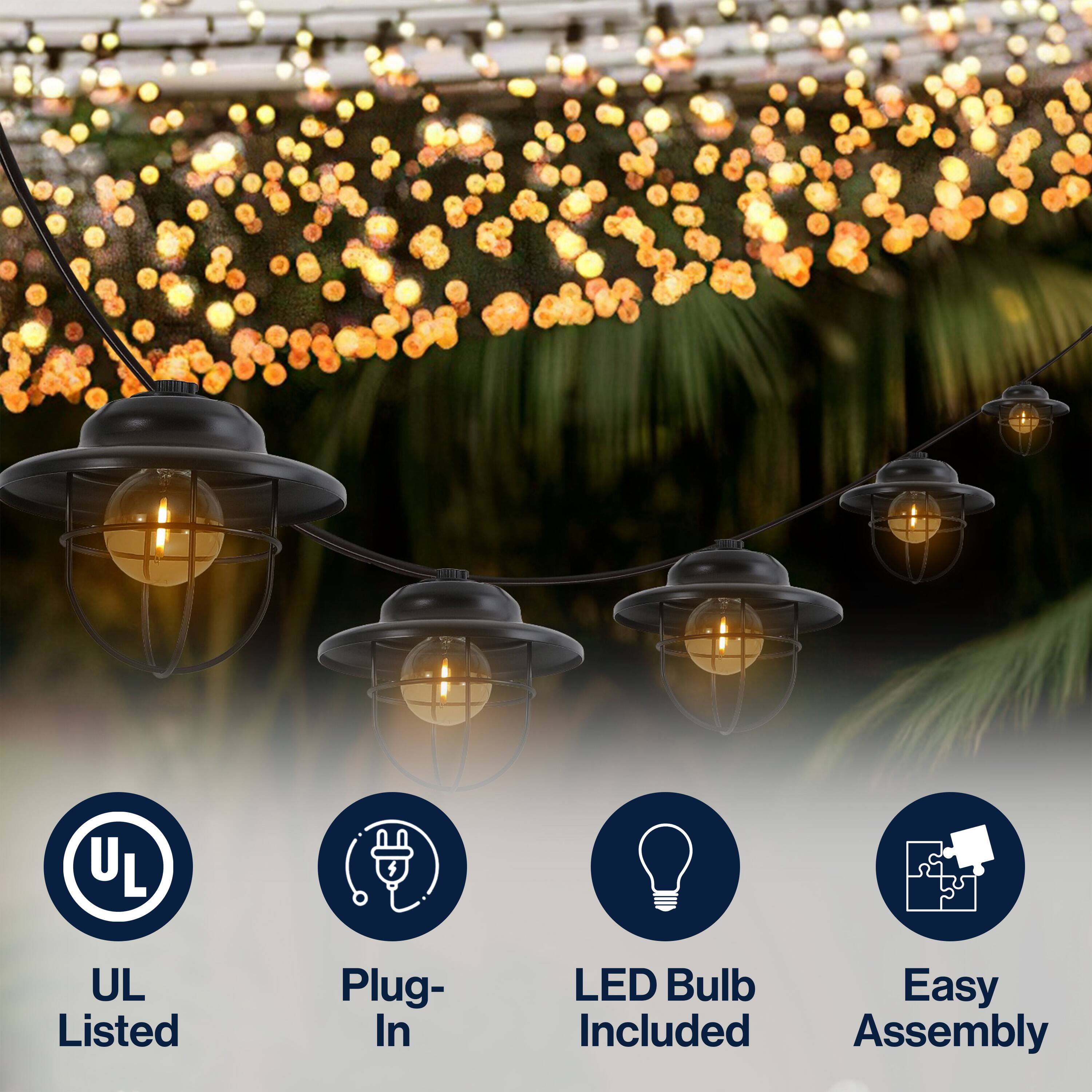 UL Listed Plug-In LED Bulb Easy Assembly