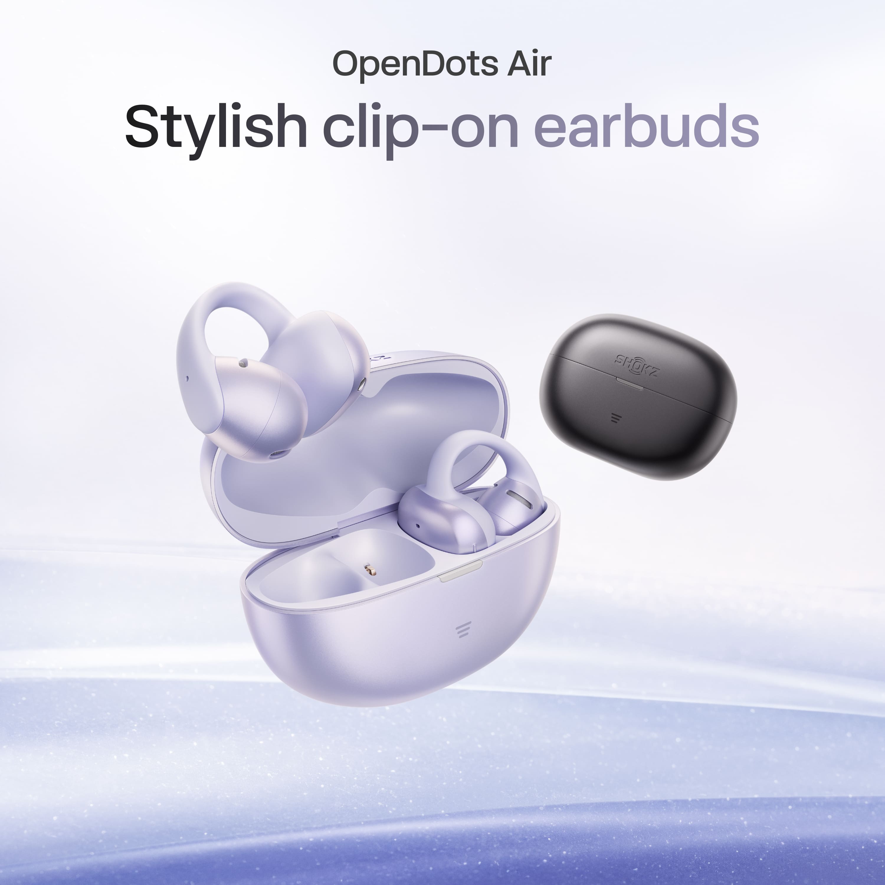 Shokz - OpenDots Air Open-Ear Clip-On True Wireless Bluetoot