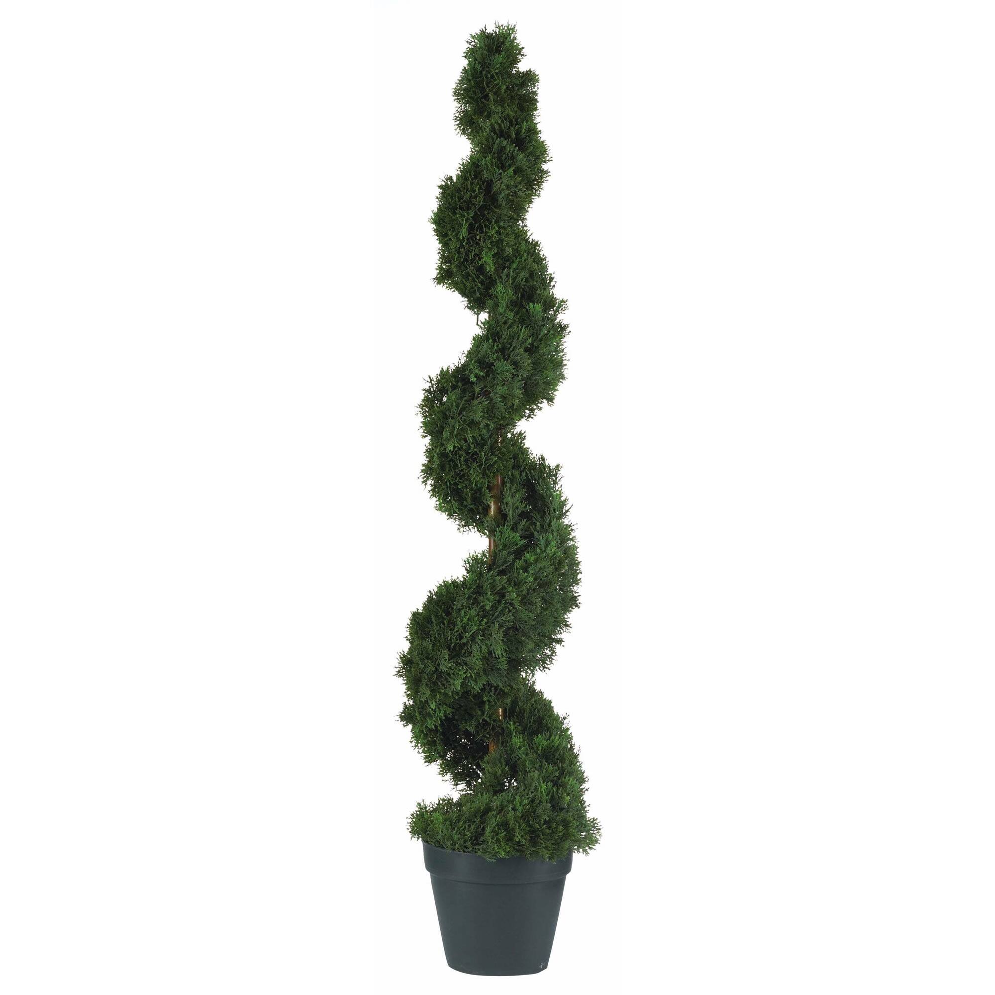 BreeBe - 4' Cedar Spiral Tree w/1130 Lvs - Green