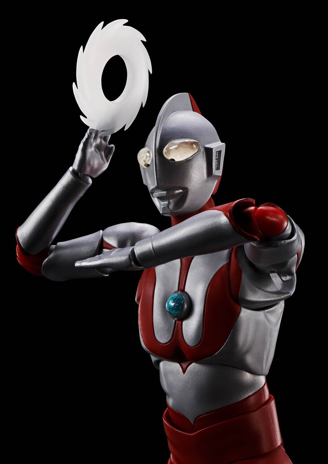 Alt View 4. PopMarket - Tamashii Nations - Ultraman - S.H.Figuarts - 60th Anniversary Form Action Figure   - COLLECTIBLES - Multicolor.