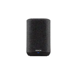 Denon - Home 150 Built In Heos Wireless Bluetooth Speaker with an Additional 1 Year Extended Amber Protection (2020) - Black