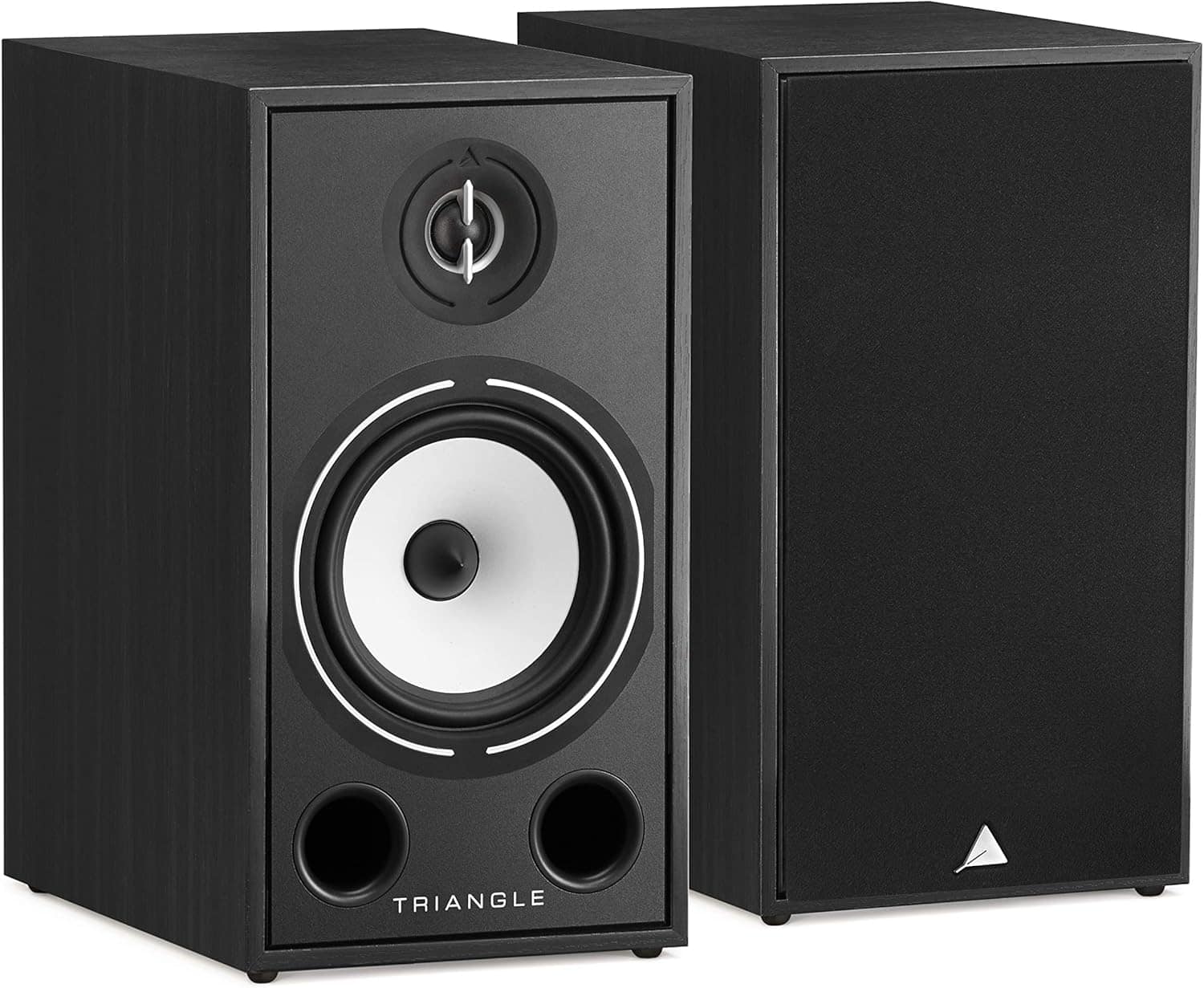 Triangle - HiFi Bookshelf Speakers - Borea BR03, Ash, Pair - Black