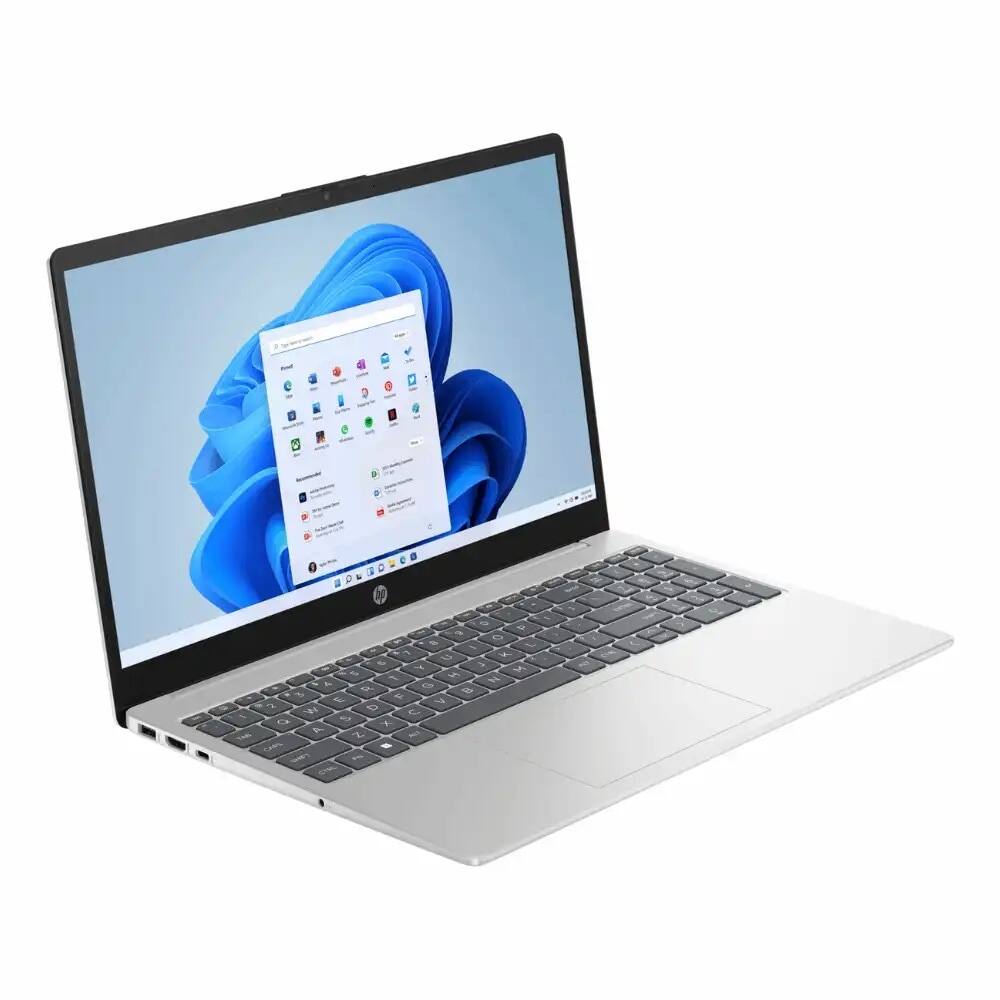 Front. HP - HP 15-fd0552ds Notebook (NON-TOUCH), Windows 11 Home 64-Bit.