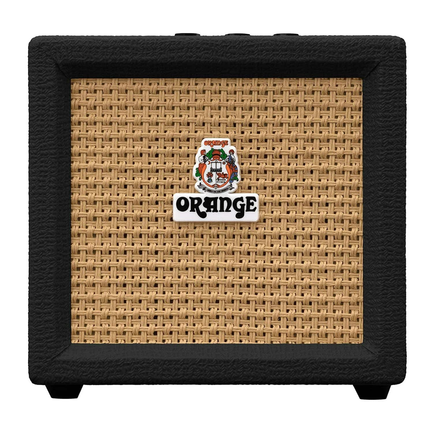 Orange - Amps Crush Mini Micro Amplifier (Black)