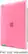 Front Standard. Belkin - Snap Shield Secure for The new iPad - Pink.